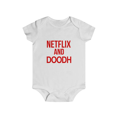 Netflix and Doodh - Baby Onesie