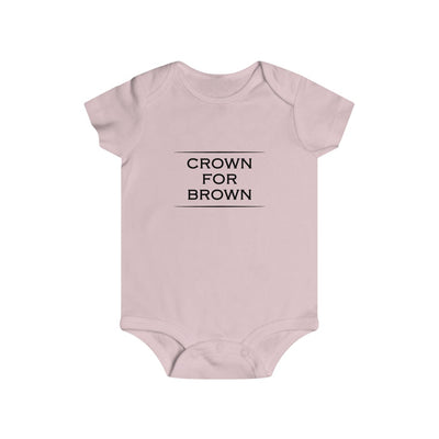 Crown For Brown - Baby Onesie