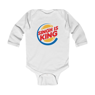 Singh is King - Long Sleeve Baby Onesie