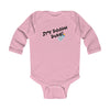 It's Doodh Dude - Long Sleeve Baby Onesie